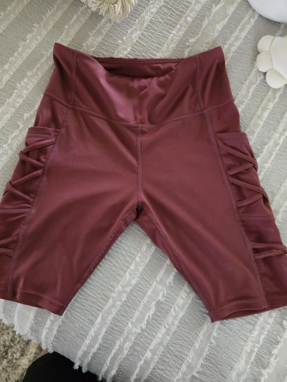 DKNY Women's Leggings in Plum Purple - Picture 5 of 5